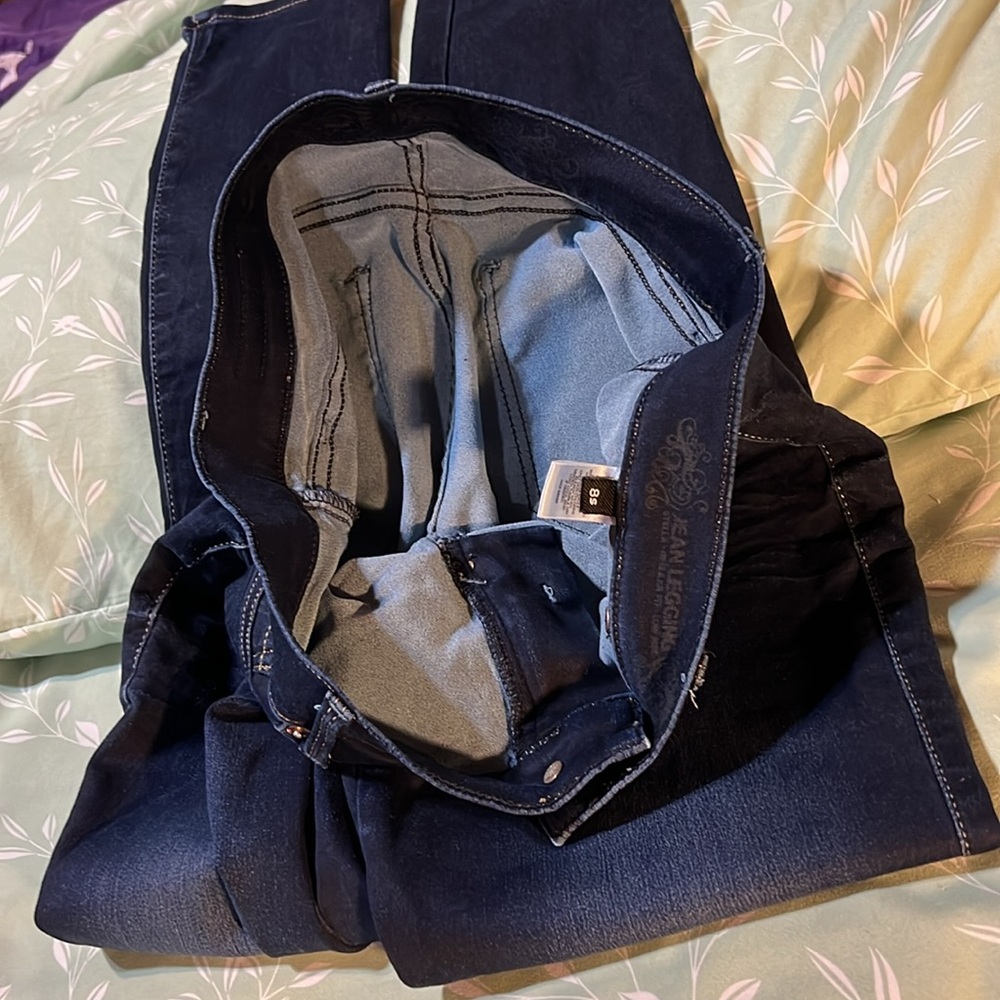 EXPRESS Skinny super stretch jeggings/skinny jeans - Picture 3 of 6